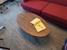 [#C3-305] Table, Coffee, Wood, 24" x 44" x 17"