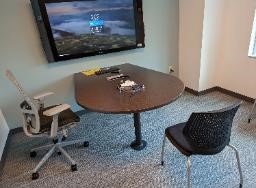 [#C6-318] Table, Conference, Black, 48" x 65" x 30"