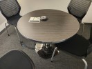 [#C5-347] Table, Meeting, Round/Square, Brown, 36x29