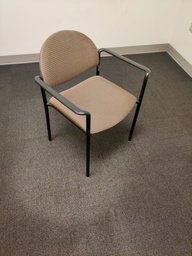 [#B5-8] Pattern Conference Chair - Black Legs