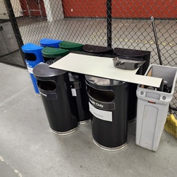[#G4-42] Half Round Waste Bins