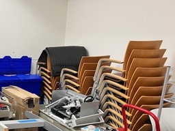 [#B4-1] Wood Stacking Chairs 