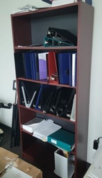 [#D4-29] 5-Shelf Bookcase, 32x12x72