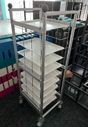 [#D26-11] Tray holder on wheels | Držák podnosu na kolečkách