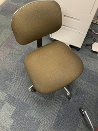 [#B12-37] armless task chair - gold