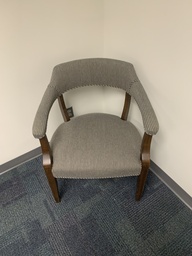 [#B8-44] side chair - tan/black