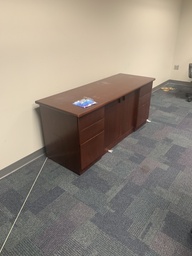 [#D5-74] wood conf. room credenza 60"