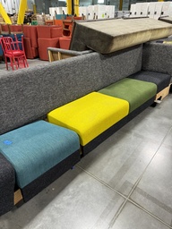 [#B2-940] Long Cushioned Bench 