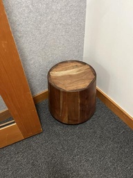 [#B11-61] Ottoman - wood (17x17x24)