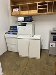 [#D5-157] White Credenza (30")