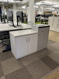 [#D5-158] White Credenza (30")