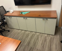 [#D5-28] Credenza - wood and metal