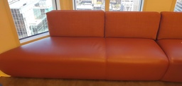 [#B3-27] Orange Angle Soft Seating - Right