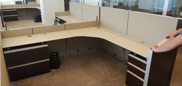 [#A4-35] Knoll 2-Pack Cubicle