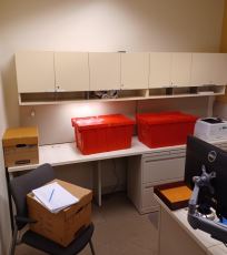 [#D21-7] Credenza Wall Mounted 10’