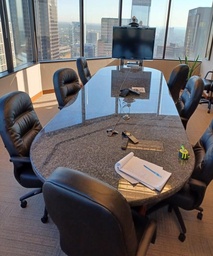 [#C7-38] Conference Blk. Stone 16’ X 5’