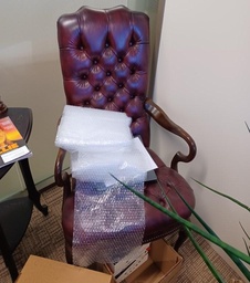 [#B8-104] Guest Hi-Back Maroon Chair