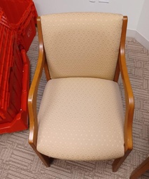 [#B8-238] Guest Gold Chair