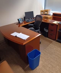 [#E7-314] Rh U-Desk 6’ X 8’