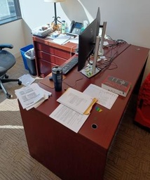 [#E6-320] Lh L-Desk 6’ X 6’