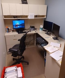 [#E8-321] Office 7’ X 8’-6” Wall Mounted