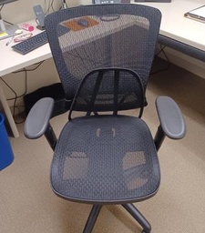 [#B13-329] Chairs Black Mesh