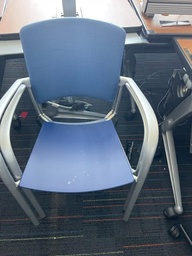 [#B4-128] BLUE STACK CHAIR