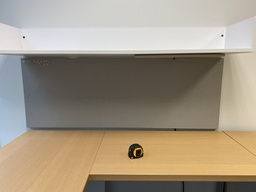 [#F1-35] Tackboard, 21"x60", Gray