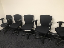 [#B13-4] Grey Task Chairs