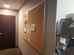 [#F1-43] Large cork board