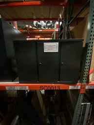 [#D31-SC0013] STORAGE CABINET, 3-DOOR 1-3" GROMMET  42W 18D 29H