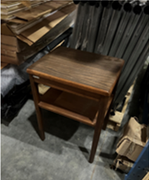 [#C11-MM012] Brown side table