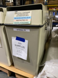 [#G4-TG026] Metal Burn/Shred bins