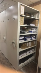 [#D25-90] Sliding shelving system | Sistema de prateleiras deslizantes, 222x113x84"