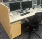 [#A3-99] Workstation | Posto de trabalho, 150x80x3"