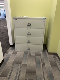 [#D10-30] 4 Drawer Filing (Fire King)