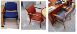 [#B8-42] Guest Seating 42 - selection will vary within these styles