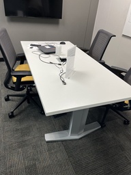 [#C7-Pic 65] White Confrence Table, 72x36"