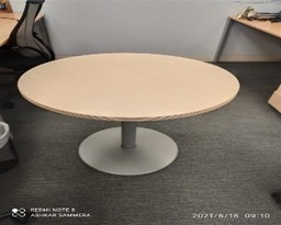 [#C9-153] Round Meeting Table
