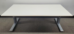 [#E10-17] 72" steelcase crank- height adjustable desk