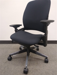 [#B13-38] Steelcase, Leap, Blk/Blk - Task Chair