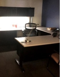 [#E6-7] Ellipse L-Shaped Desk