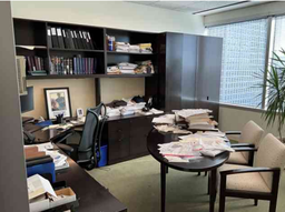 [#E4-50] Private office set up desk(23)