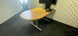 [#C7-41] 5' Bullet Top Table, Maple