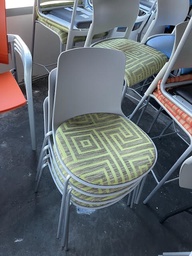[#B4-50] Green Armless Chair
