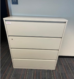[#D10-4] 4 drawer file 