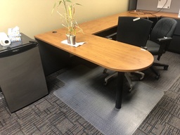 [#E7-127] Desk U Shaped 