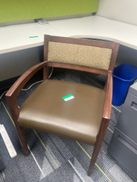 [#B8-30] Wood Guest Chair