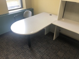 [#E6-128] Desk L Shaped 
