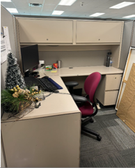 [#A2-2] Workstation-desk TWO parts.  75*24*65 &amp; 45*25*30